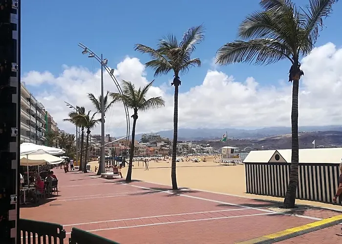 Charming 2 Apartment, 3 Beds-10 Min Walk To Canteras 아파트 라스팔마스